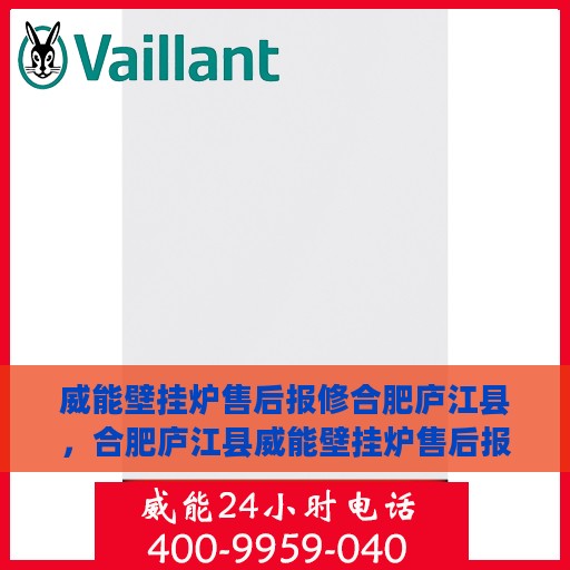 威能壁挂炉售后报修合肥庐江县，合肥庐江县威能壁挂炉售后报修指南